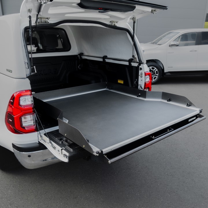 Platformă Glisantă pentru Benă, ProTop Full-Width - Rhino Deck, Maxus T90 Cabină Dublă 2022 - Prezent - EDK.ro