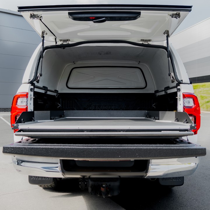 Platformă Glisantă pentru Benă, ProTop Full-Width - Rhino Deck, Maxus T90 Cabină Dublă 2021 - Prezent - EDK.ro