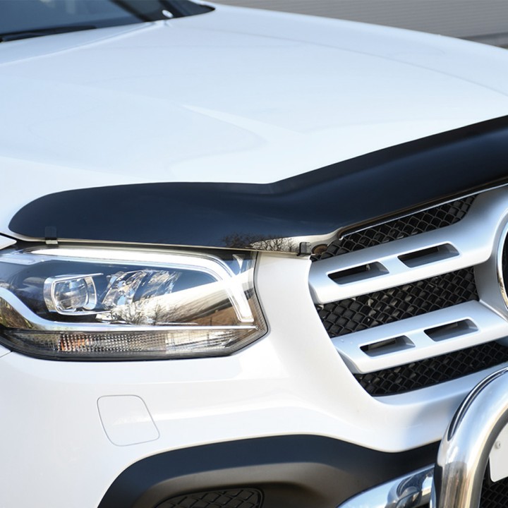 Deflector Capotă, Trux, Culoare Fumuriu Închis, Mercedes-Benz X-Class Cabină Dublă 2017 - 2020 - EDK.ro