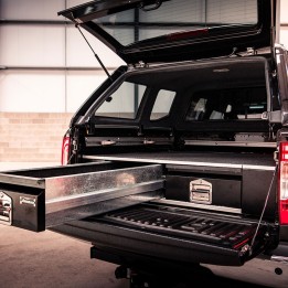 Drawer System, Aeroklas Bespoke Load Bed, Mercedes-Benz X-Class Double Cab 2017 - 2020 - EDK.ro