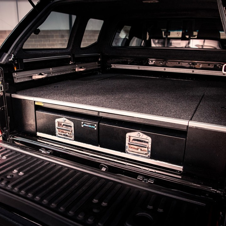 Drawer System, Aeroklas Bespoke Load Bed, Mercedes-Benz X-Class Double Cab 2017 - 2020 - EDK.ro