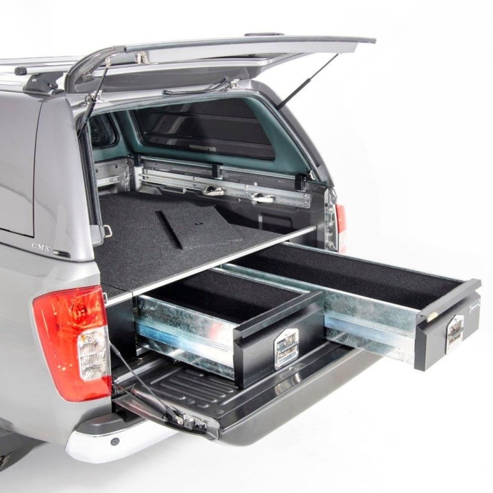 Drawer System, Aeroklas Bespoke Load Bed, Mercedes-Benz X-Class Double Cab 2017 - 2020 - EDK.ro