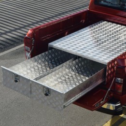 Drawer System, Trux Aluminium Storage System, Mercedes-Benz X-Class Double Cab 2017 - 2020 - EDK.ro