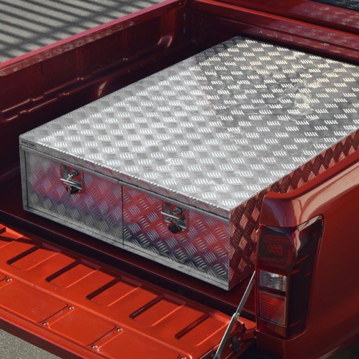 Sistem de Sertare, Trux Aluminiu Storage System, Mercedes-Benz X-Class Cabină Dublă 2017 - 2020 - EDK.ro