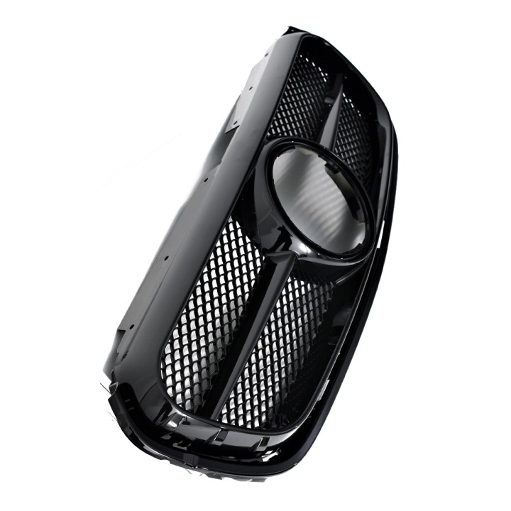 Grilă Față, Predator AMG Stil, Culoare Negru Lucios, Mercedes-Benz X-Class Cabină Dublă 2017 - 2020 - EDK.ro