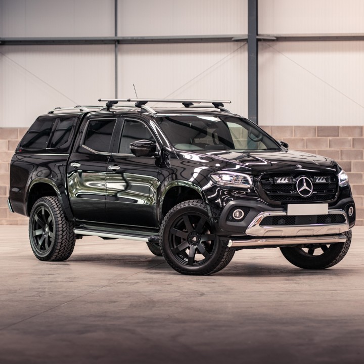 Hardtop Bed Cover, Alpha Type-E, Mercedes-Benz X-Class Double Cab 2017 - 2020 - EDK.ro