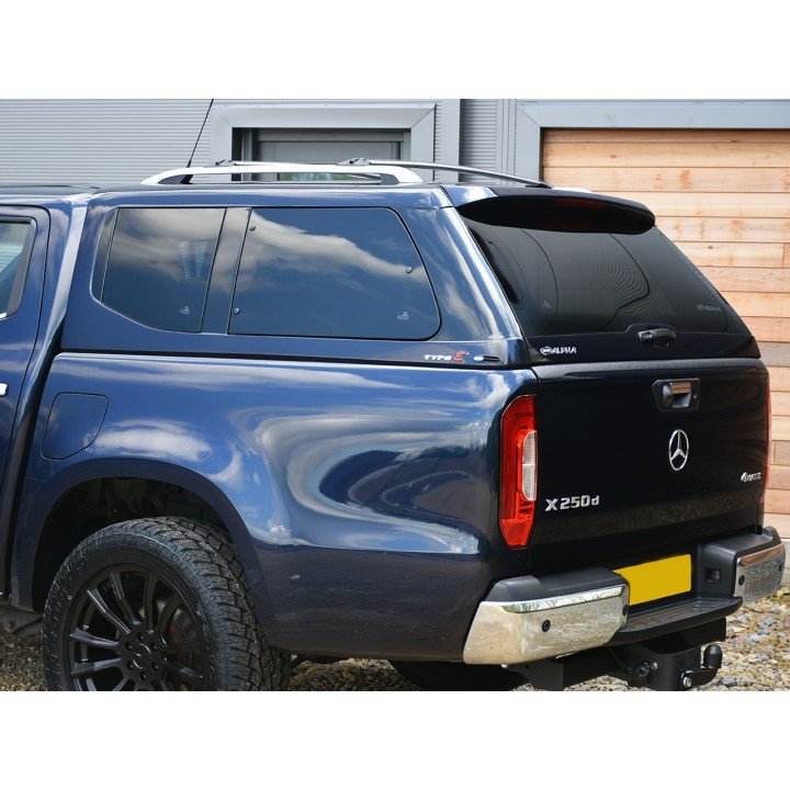 Hardtop Bed Cover, Alpha Type-E, Mercedes-Benz X-Class Double Cab 2017 - 2020 - EDK.ro