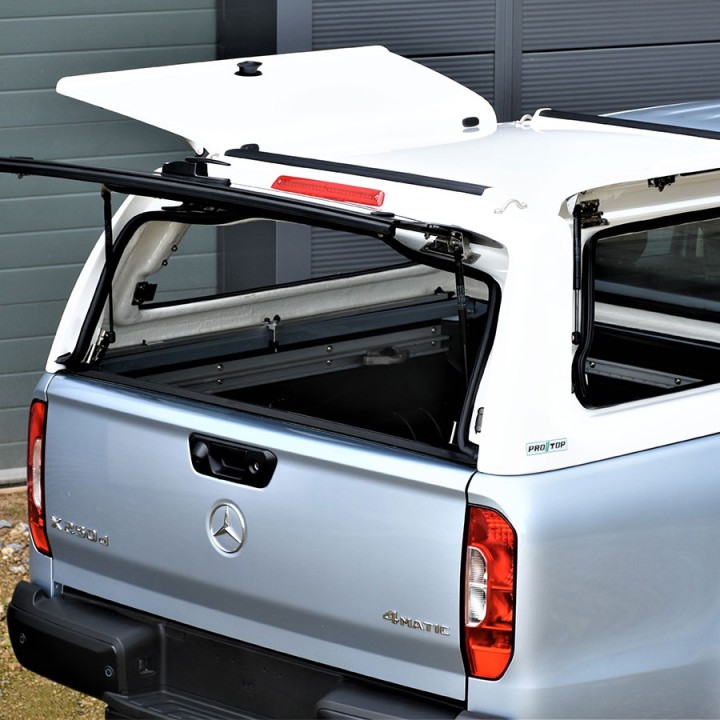 Hardtop Bed Cover, ProTop Gullwing, Mercedes-Benz X-Class Double Cab 2017 - 2020 - EDK.ro