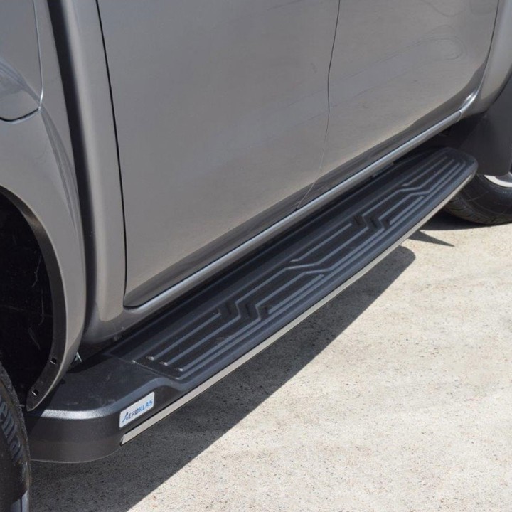 Side Steps, Aeroklas, Mercedes-Benz X-Class Double Cab 2017 - 2020 - EDK.ro