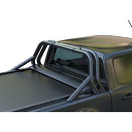 Stainless Steel Rollbar, Tessera 4x4 Two Leg Sport, Black Color - EDK.ro