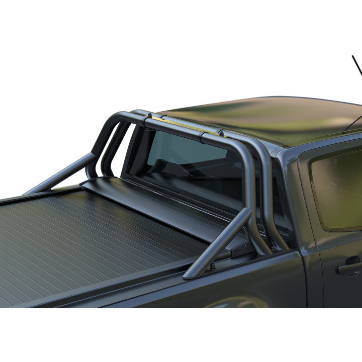 Rollbar Inox, Tessera 4x4 Two Leg Sport, Culoare Negru - EDK.ro