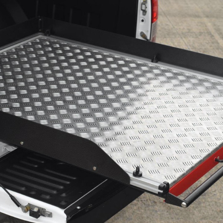 Sliding Bed Tray, ProTop Standard - Alloy, Mercedes-Benz X-Class Double Cab 2017 - 2020 - EDK.ro