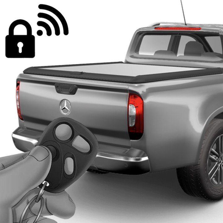 Lock Set, Eagle Tailgate Power - Central Locking Kit for Tailgate, Mercedes-Benz X-Class Double Cab 2017 - 2020 - EDK.ro