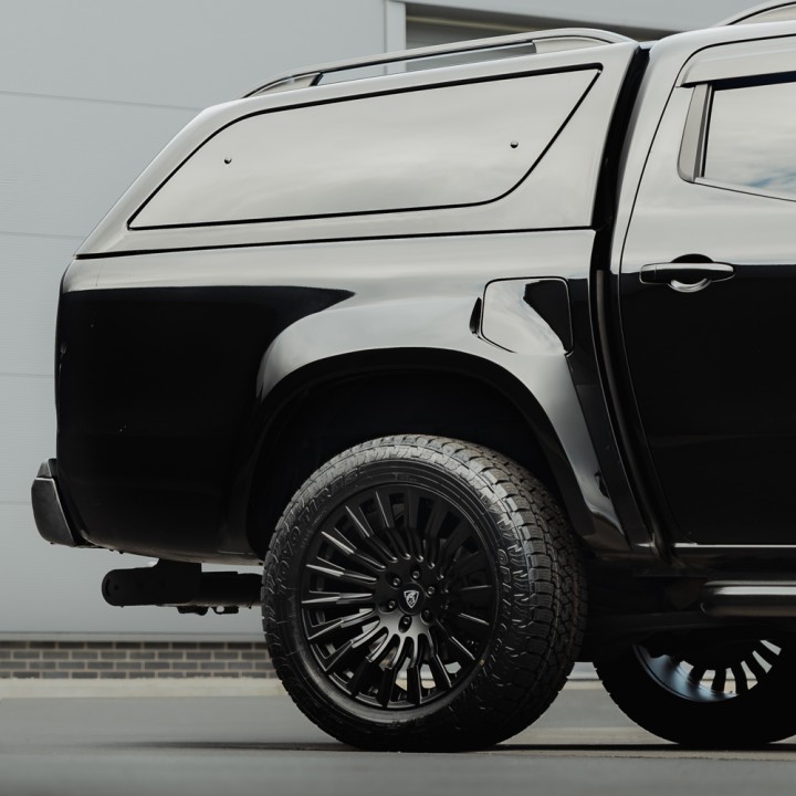 Extensii Aripi, Predator Monster in Kabara, Culoare Negru, Mercedes-Benz X-Class Cabină Dublă 2017 - 2020 - EDK.ro