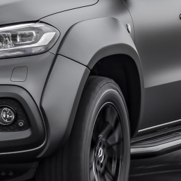 Fender Flares, Predator Monster in Paintable, Color Primer, Mercedes-Benz X-Class Double Cab 2017 - 2020 - EDK.ro