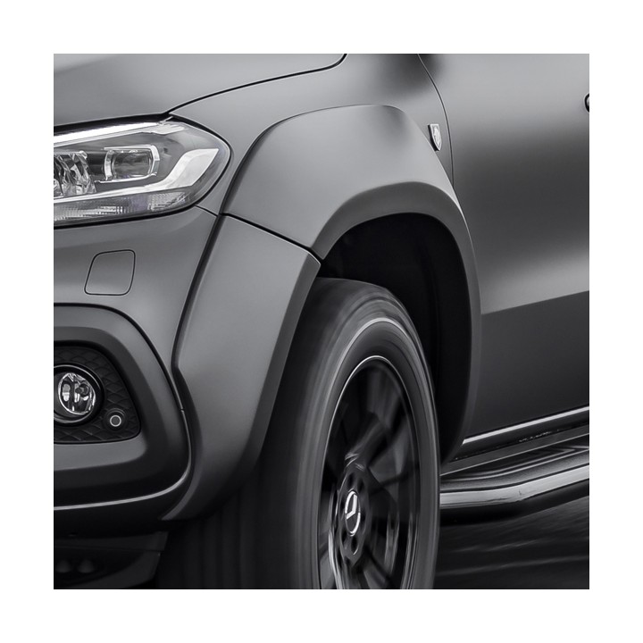 Extensii Aripi, Predator Monster in Paintable, Culoare Grund, Mercedes-Benz X-Class Cabină Dublă 2017 - 2020 - EDK.ro