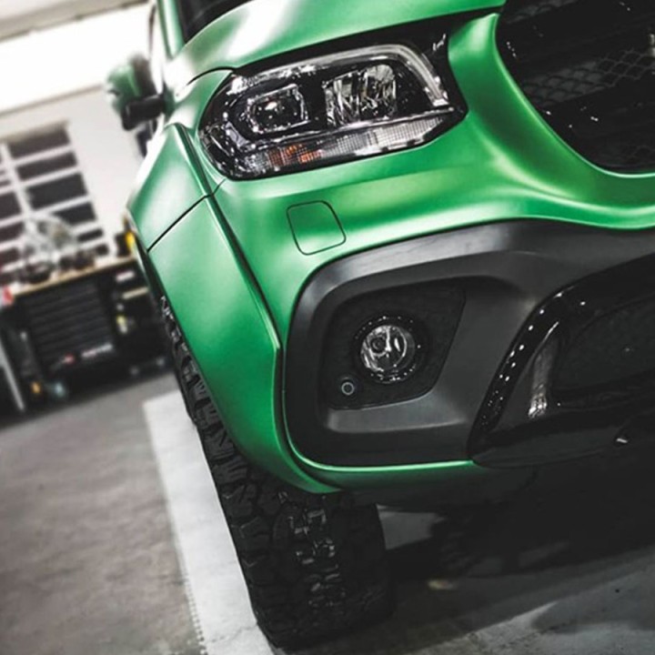 Extensii Aripi, Predator Monster in Paintable, Culoare Grund, Mercedes-Benz X-Class Cabină Dublă 2017 - 2020 - EDK.ro