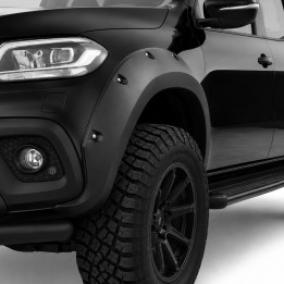 Extensii Aripi, Predator Rivets, Mercedes-Benz X-Class Cabină Dublă 2017 - 2020 - EDK.ro