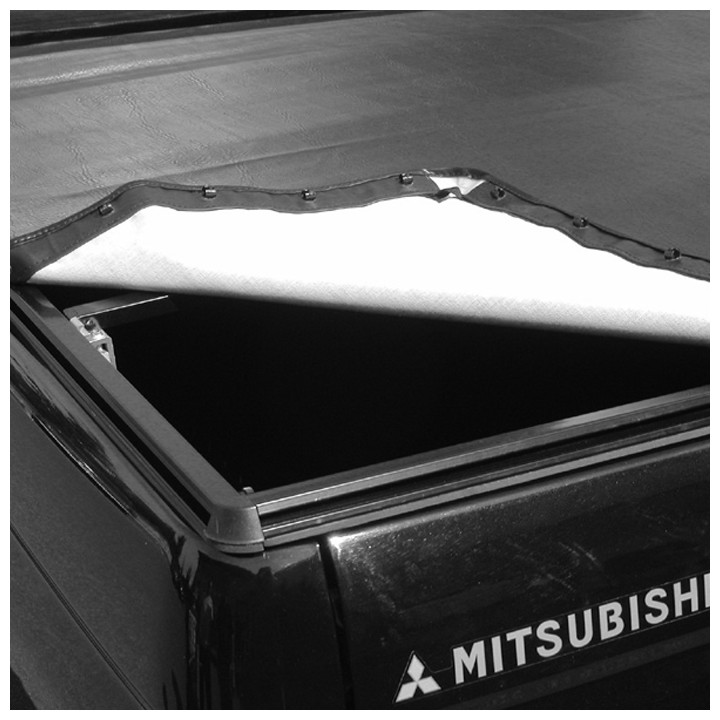 Închidere de Benă Tip Prelată, Trux Snap, Mitsubishi L200 Cabină Dublă 1997 - 2007 - EDK.ro