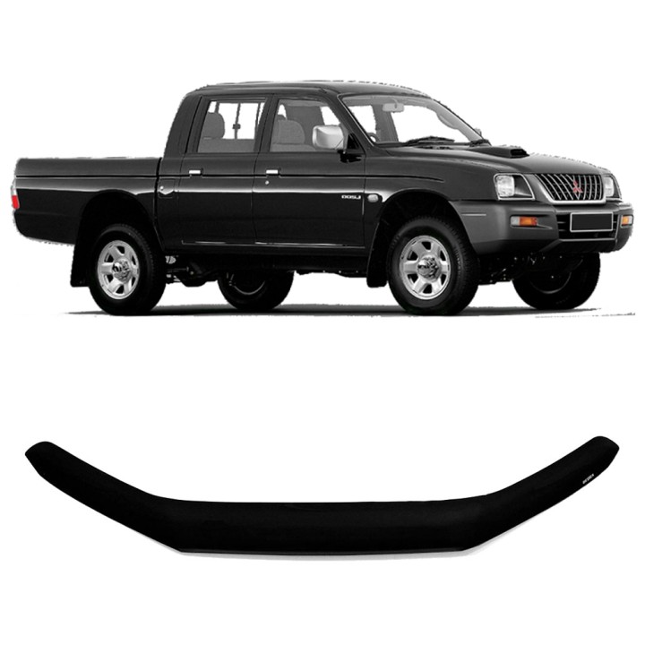 Deflector Capotă, Trux, Culoare Fumuriu Închis, Mitsubishi L200 1997 - 2007 - EDK.ro