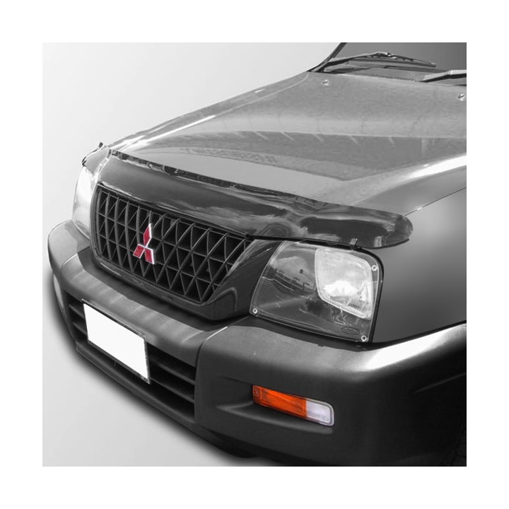 Deflector Capotă, Trux, Culoare Fumuriu Închis, Mitsubishi L200 1997 - 2007 - EDK.ro