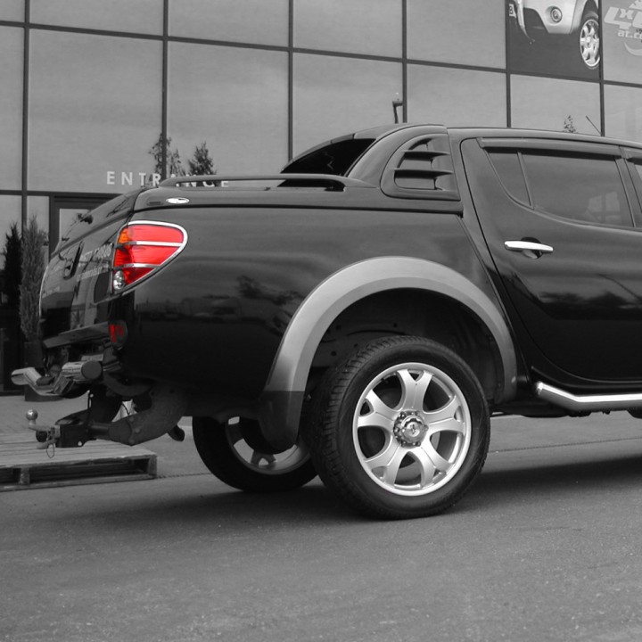 Fullbox Bed Cover, Alpha SC-R, Mitsubishi L200 Double Cab 2005 - 2015 - EDK.ro