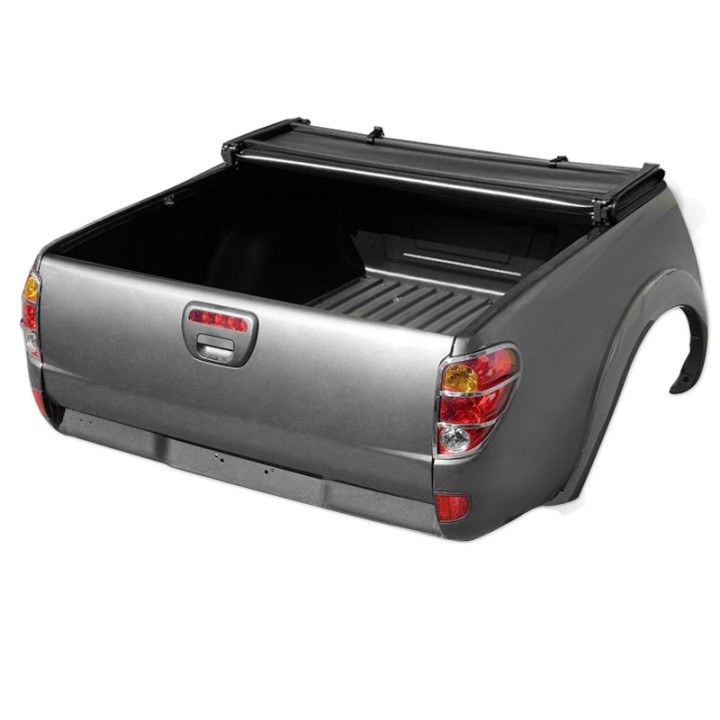 Soft Top Tonneau Bed Cover, Trux Tri-Fold, Mitsubishi L200 Double Cab 2005 - 2015 - EDK.ro