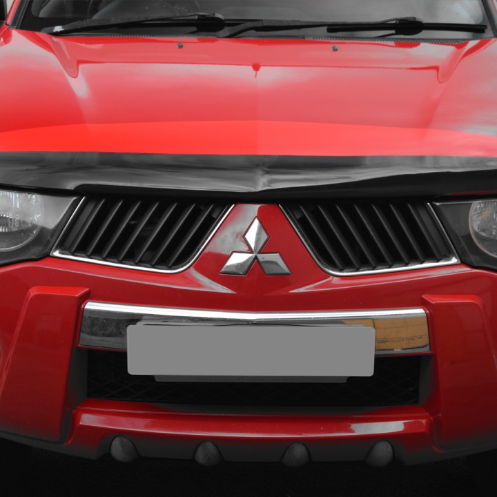 Bonnet Protector, Trux, Color Dark Smoke, Mitsubishi L200 2005 - 2015 - EDK.ro