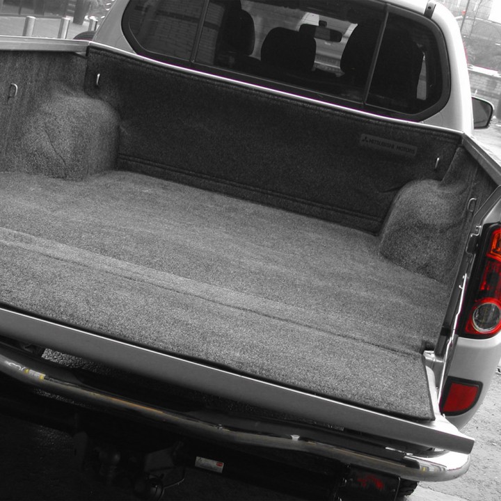 Under Rail Bed Liner, RealTruck BedRug Carpet, Mitsubishi L200 Double Cab 2010 - 2015 - EDK.ro