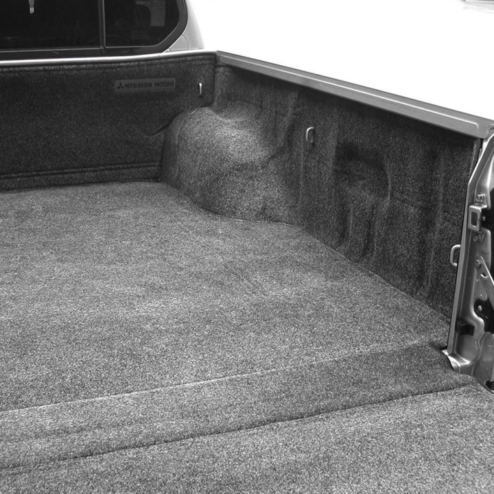 Under Rail Bed Liner, RealTruck BedRug Carpet, Mitsubishi L200 Double Cab 2010 - 2015 - EDK.ro