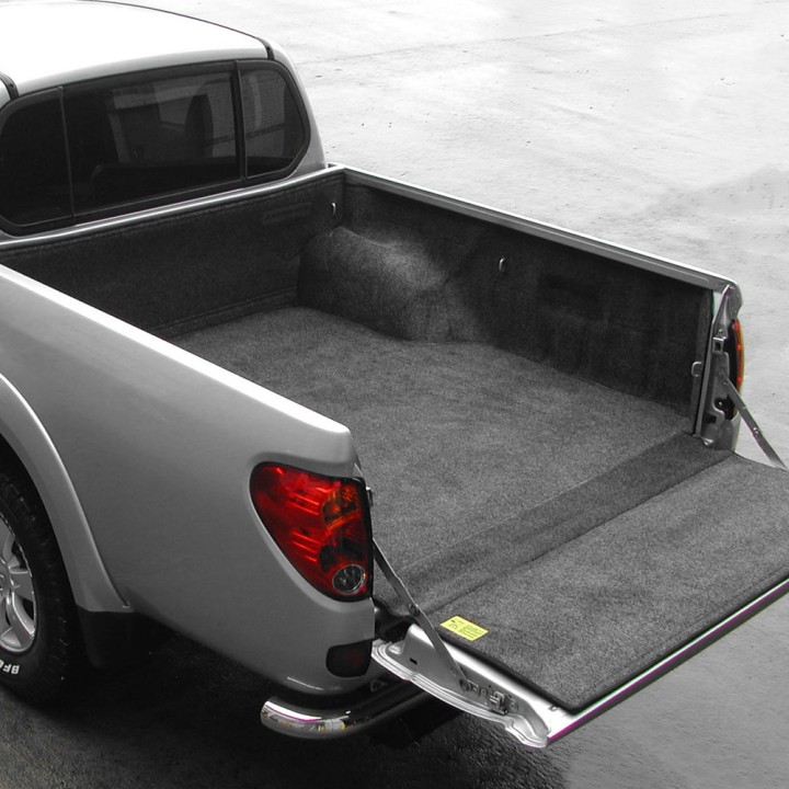 Under Rail Bed Liner, RealTruck BedRug Carpet, Mitsubishi L200 Double Cab 2010 - 2015 - EDK.ro