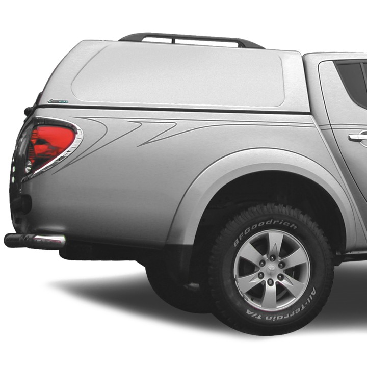 Închidere de Benă Tip Hardtop, Aeroklas Commercial, Mitsubishi L200 Cabină Dublă 2010 - 2015 - EDK.ro