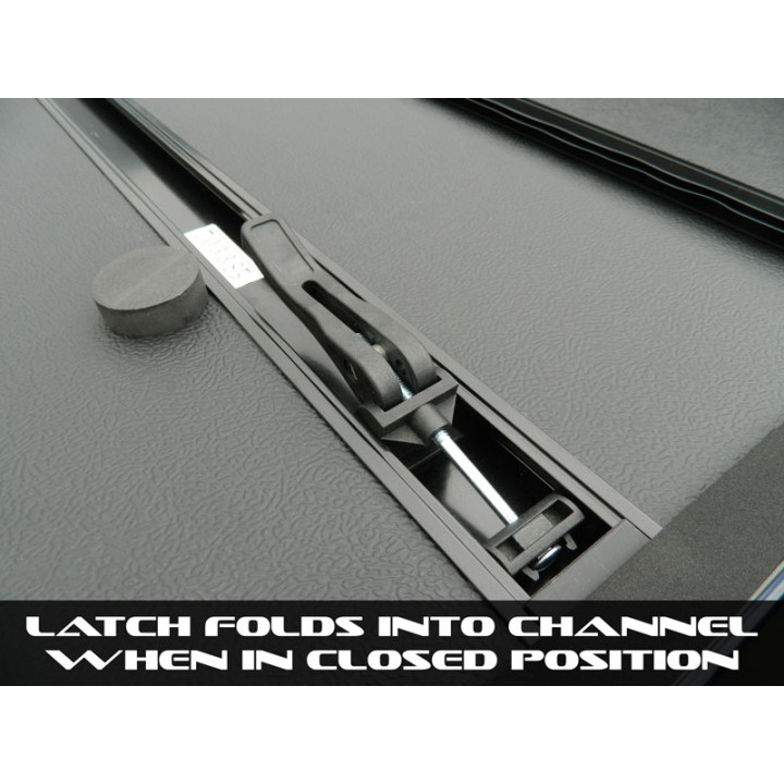 Lid Tonneau Bed Cover, Trux Tri-Fold, Mitsubishi L200 Double Cab 2010 - 2015 - EDK.ro