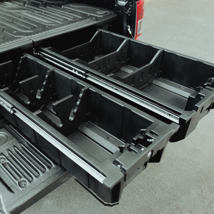 Drawer System, Workmate Load Bed System, Mitsubishi L200 Double Cab 2015 - 2021 - EDK.ro