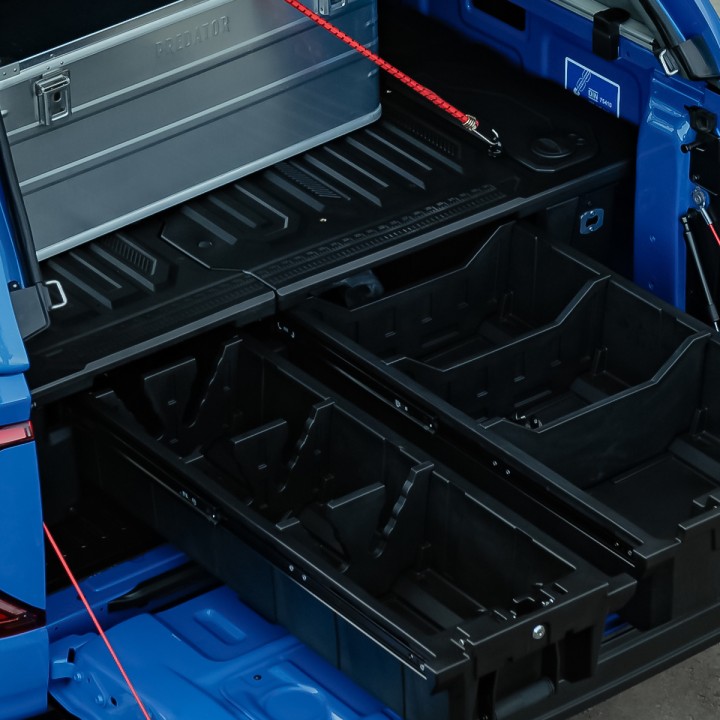 Drawer System, Workmate Load Bed System, Mitsubishi L200 Double Cab 2015 - 2021 - EDK.ro