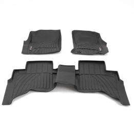Covorașe, Predator Full Set de 3D Ultra-Tray, Mitsubishi L200 Cabină Dublă 2015 - 2021 - EDK.ro