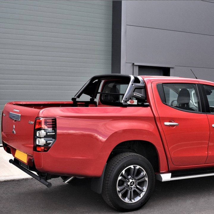 Rollbar Inox, Keko, Culoare Negru, Mitsubishi L200 Cabină Dublă 2015 - 2021 - EDK.ro