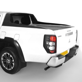 Rollbar Inox, Aeroklas, Culoare Negru, Mitsubishi L200 Cabină Dublă 2015 - 2021 - EDK.ro