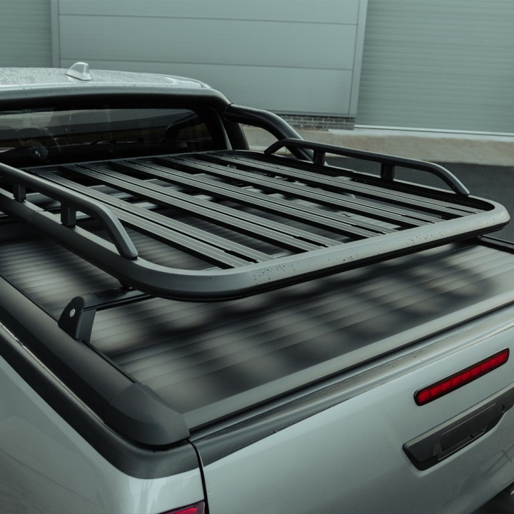 Portbagaj de Plafon tip Platformă, Predator Roller Shutters - cu Șine Laterale, Mitsubishi L200 Cabină Dublă 2015 - 2021 - EDK.r