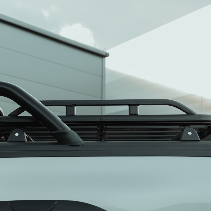 Portbagaj de Plafon tip Platformă, Predator Roller Shutters - cu Șine Laterale, Mitsubishi L200 Cabină Dublă 2015 - 2021 - EDK.r