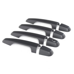 Capace Mânere Uși, Trux Set de 4, Culoare Negru, Mitsubishi L200 2015 - 2021 - EDK.ro