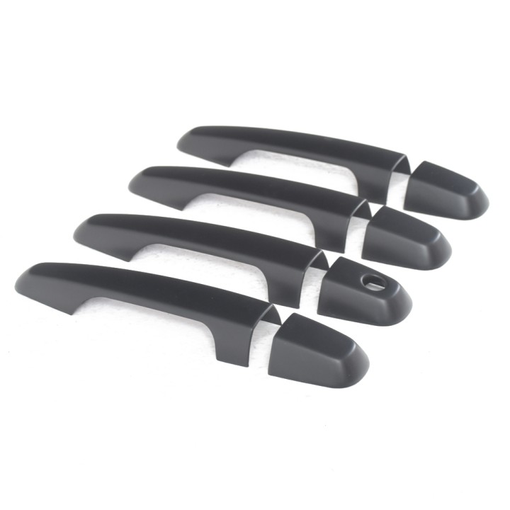 Door Handle Covers, Trux Set of 4, Color Black, Mitsubishi L200 2015 - 2021 - EDK.ro