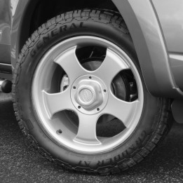 Alloy Wheel, Cobra GRENADA, 19", Silver - EDK.ro