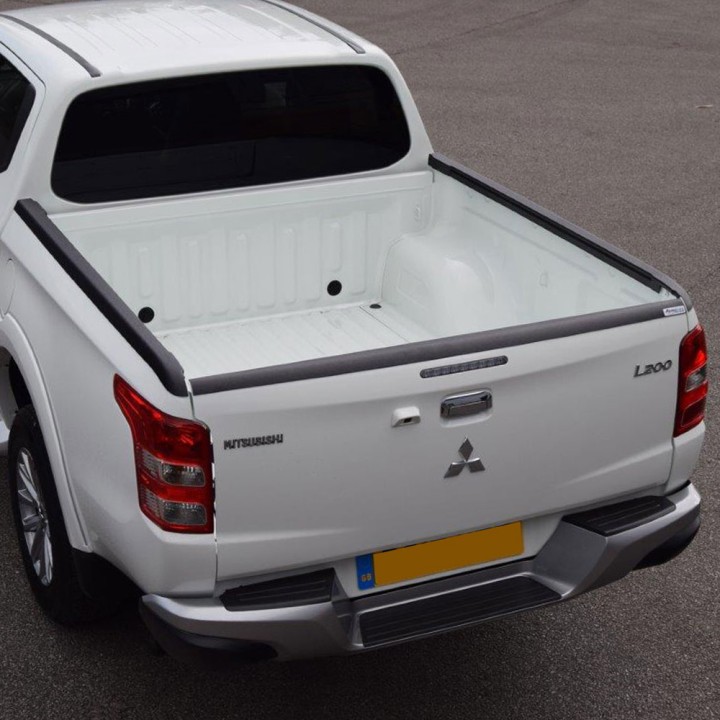 Bed Rail Caps, Aeroklas Tailgate Protection, Mitsubishi L200 Double Cab 2015 - 2019 - EDK.ro