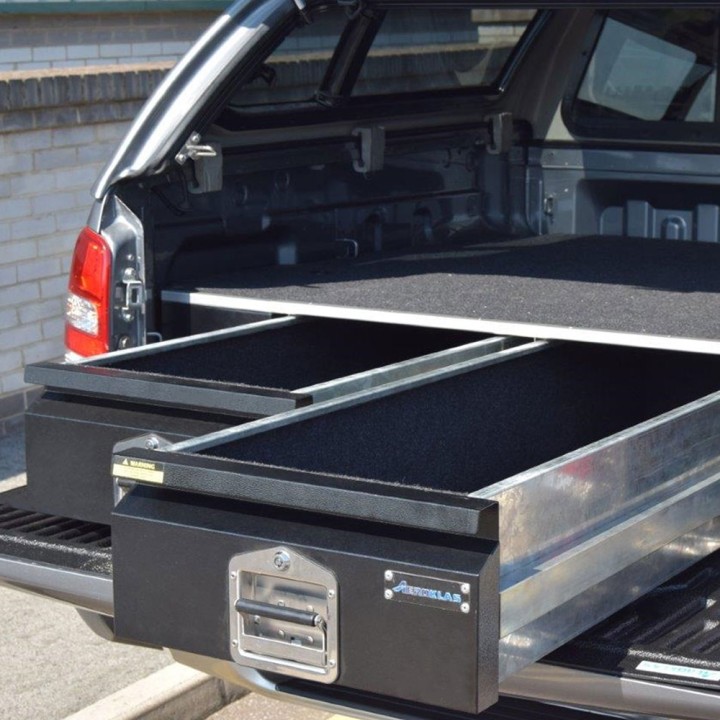 Drawer System, Aeroklas Bespoke Load Bed, Mitsubishi L200 Double Cab 2015 - 2019 - EDK.ro