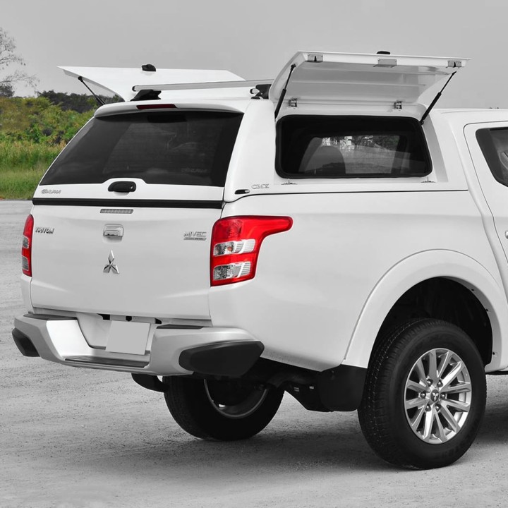 Hardtop Bed Cover, Alpha CMX, Mitsubishi L200 Double Cab 2015 - 2019 - EDK.ro