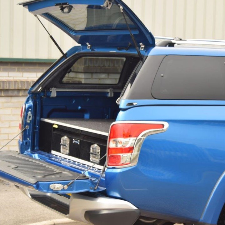 Hardtop Bed Cover, Alpha Type-E, Mitsubishi L200 Double Cab 2015 - 2019 - EDK.ro