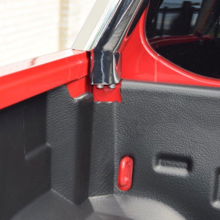 Rollbar Inox, Trux Single Hoop, Culoare Argintiu, Mitsubishi L200 Cabină Dublă 2015 - 2019 - EDK.ro