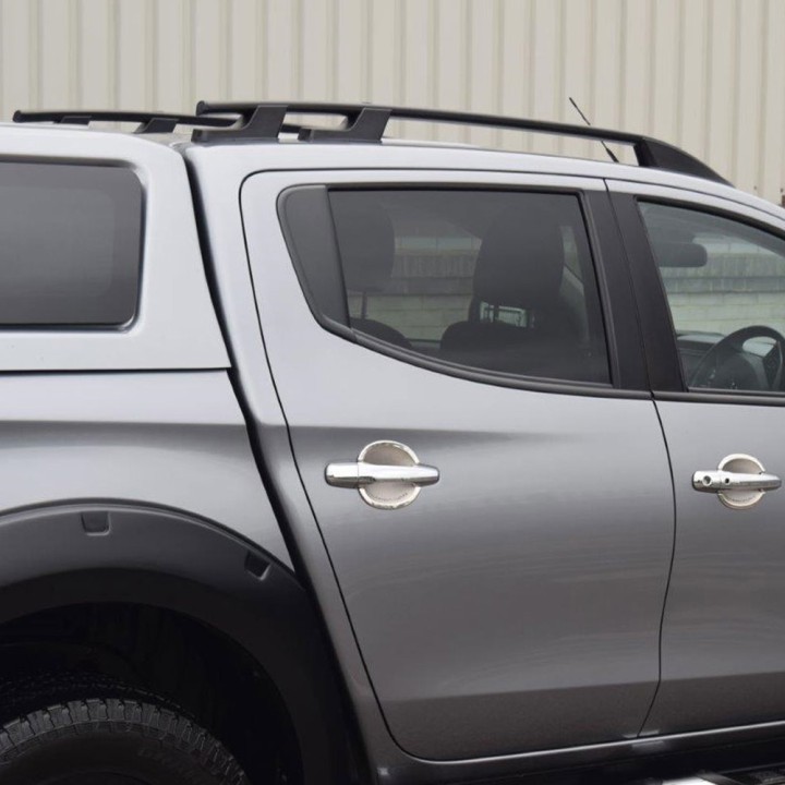 Roof Bars, Trux X-Treme, Color Black, Mitsubishi L200 Double Cab 2015 - 2019 - EDK.ro