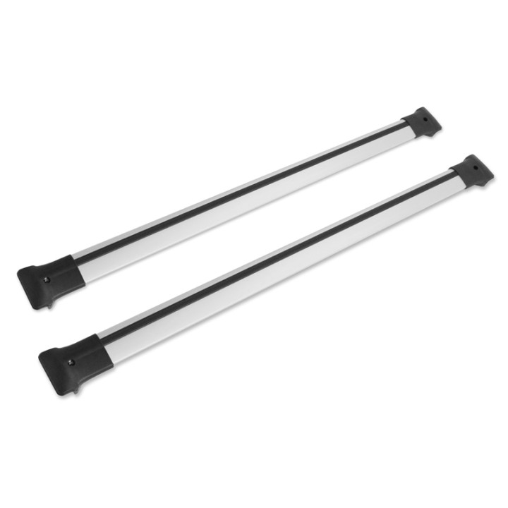 Roof Cross Bars, Trux X-Treme for Roof Rails, Color Silver, Mitsubishi L200 Double Cab 2015 - 2019 - EDK.ro